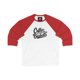 Coffee & Barbells - 3\4 Sleeve Baseball Tee