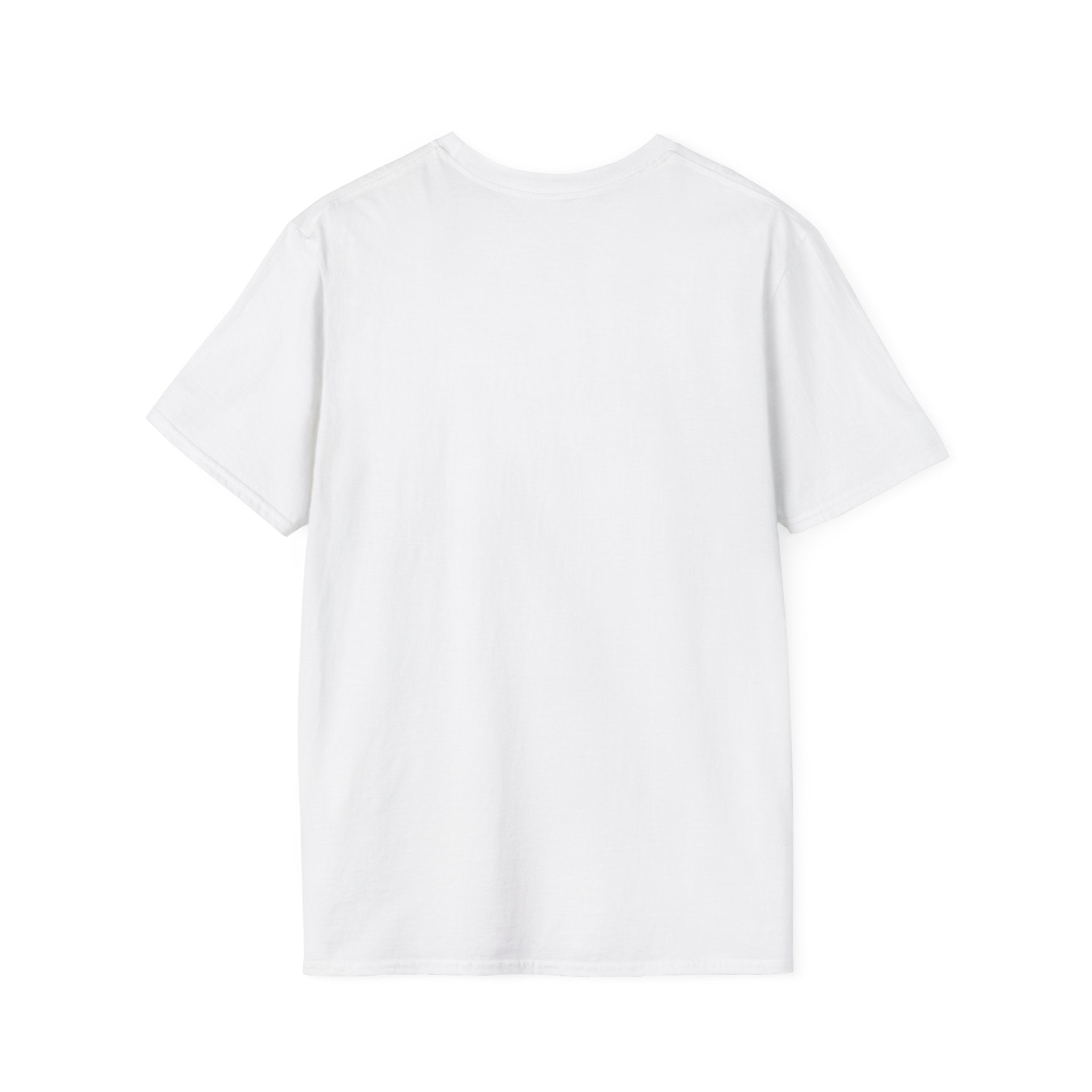 USA Barbell  - Unisex Softstyle T-Shirt - Black Logo - Plain Back