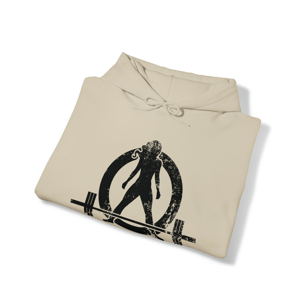 Distressed Logo - Unisex Heavy Blend Hooded Sweatshirt - Black Logo  (BEST SELLER)