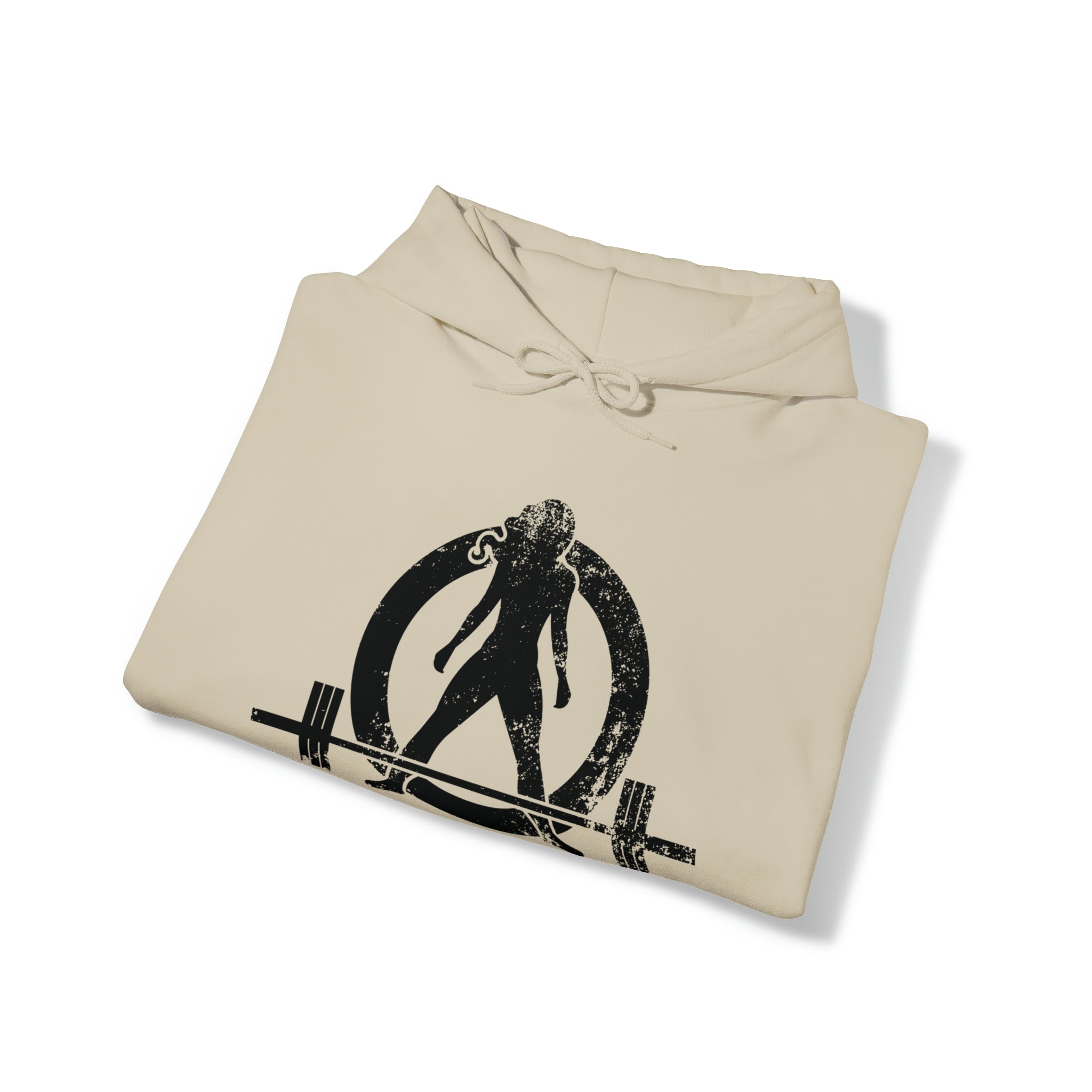 Distressed Logo - Unisex Heavy Blend Hooded Sweatshirt - Black Logo  (BEST SELLER)
