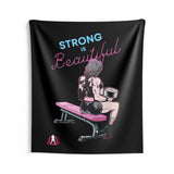 Strong Is Beautiful Comic - Indoor Wall Tapestries