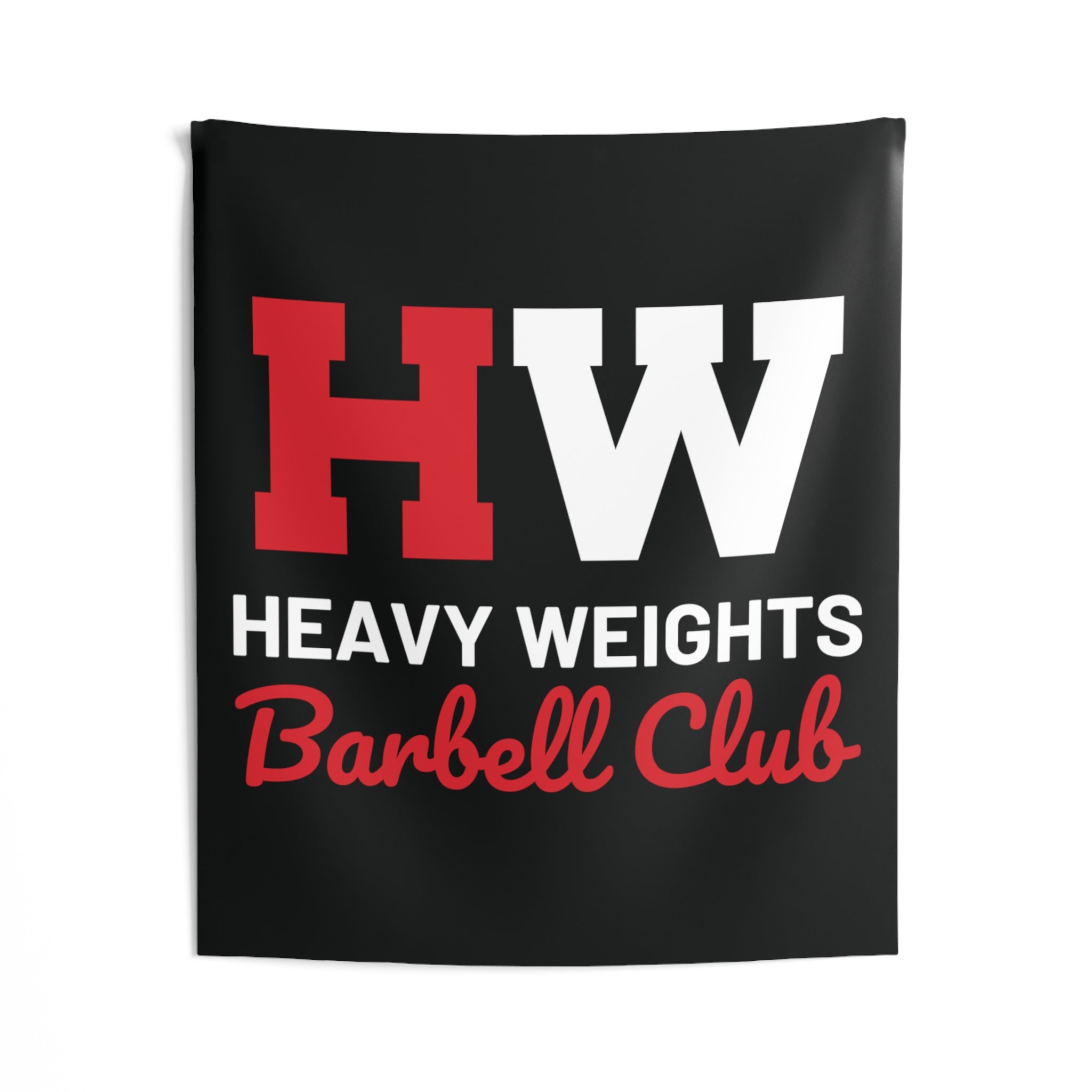 Heavy Weights Barbell Club - Indoor Wall Tapestries