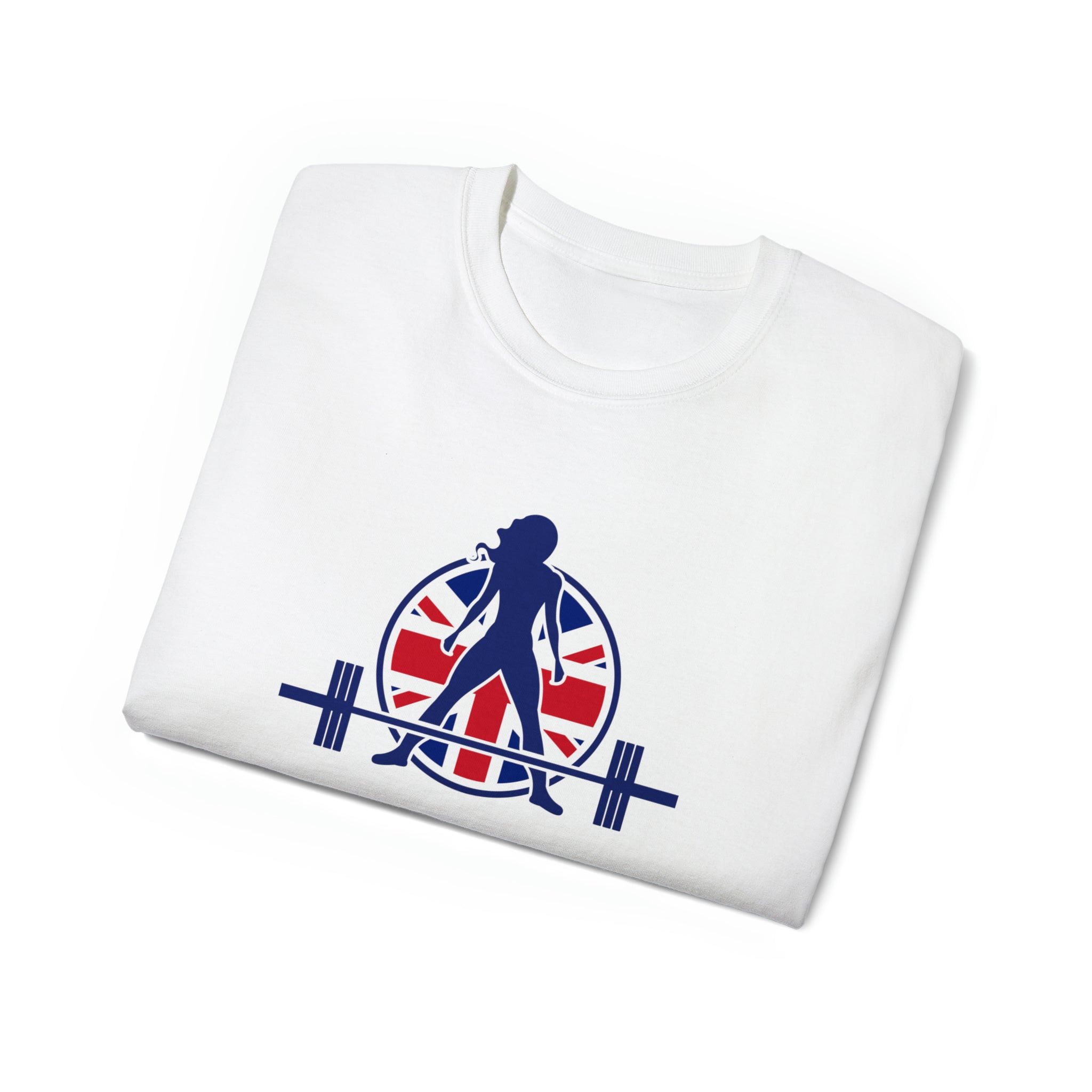 Unisex Ultra Cotton Tee - UK Logo Light - Plain Back