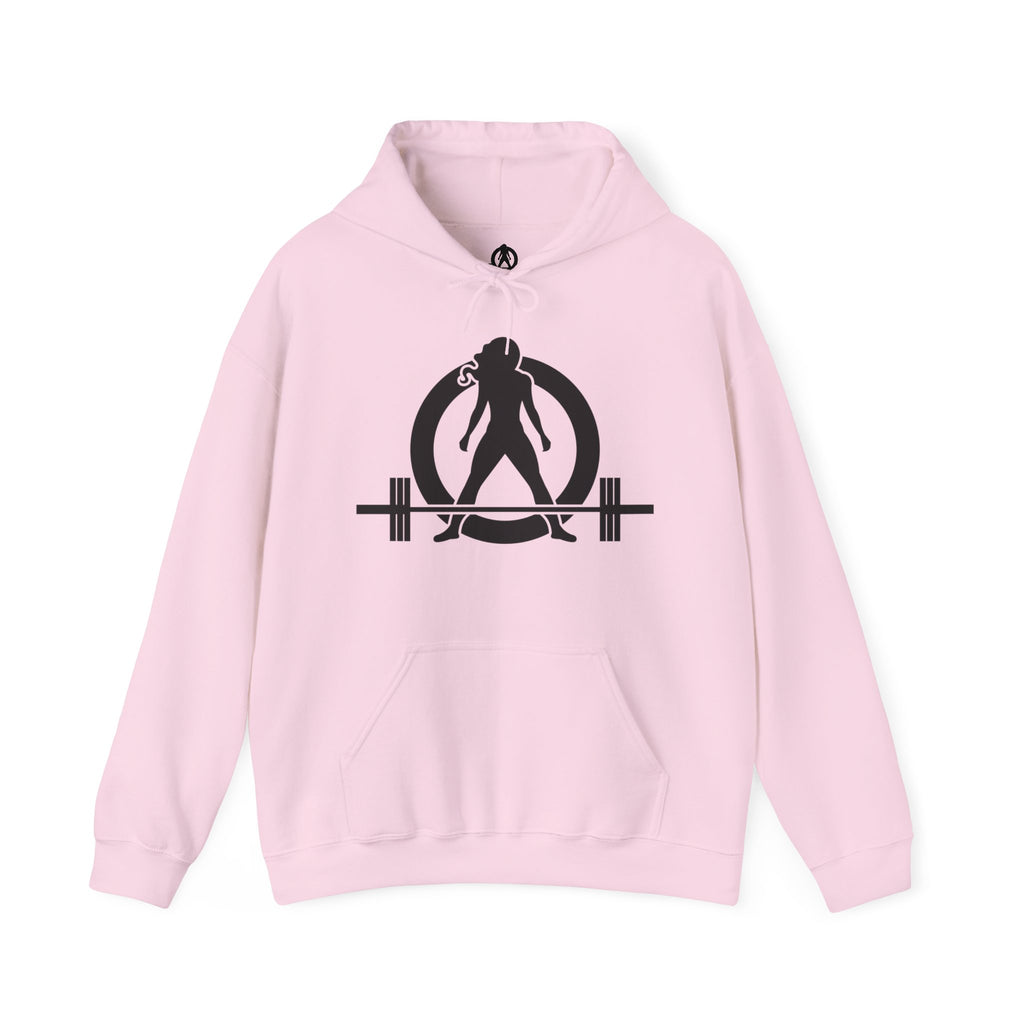 Iron Sharpens Iron - Unisex Heavy Blend Hooded Sweatshirt - Black Print on Front & Back