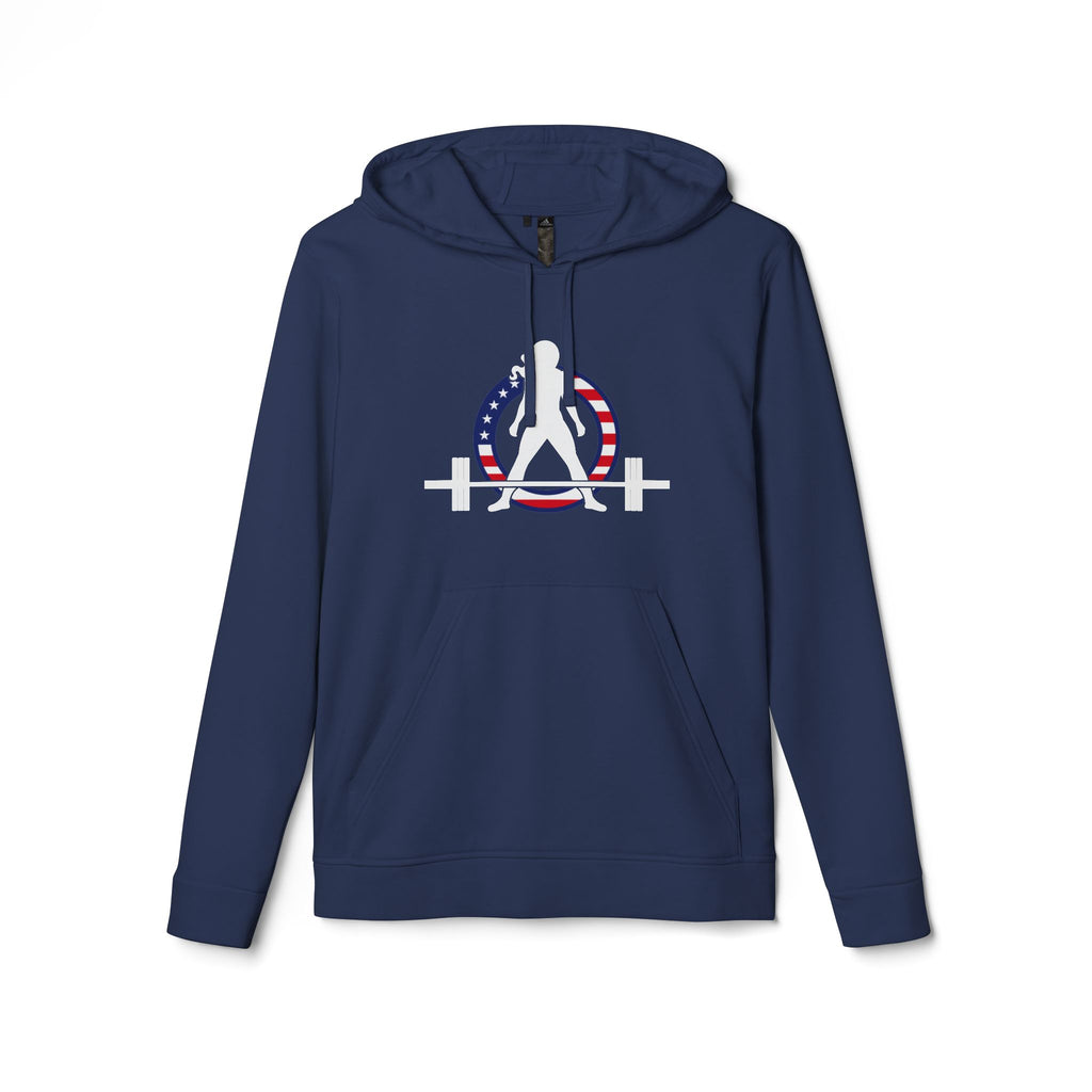 Unisex Fleece Hoodie - USA Collection - Light Logo