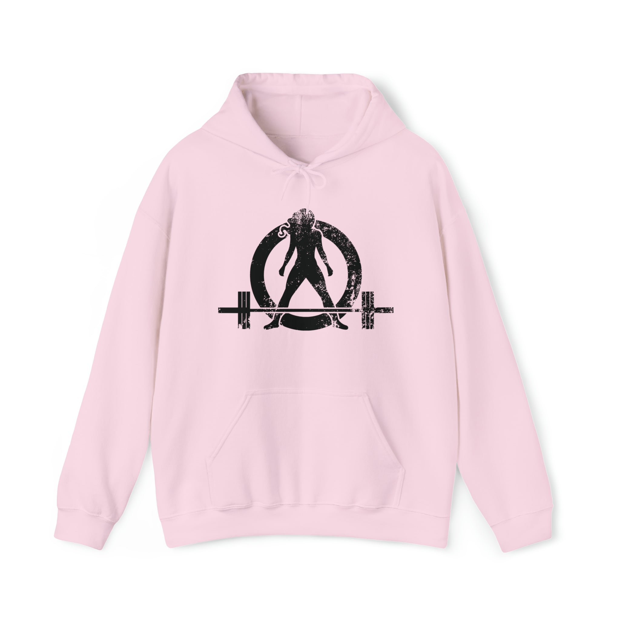 Distressed Logo - Unisex Heavy Blend Hooded Sweatshirt - Black Logo  (BEST SELLER)