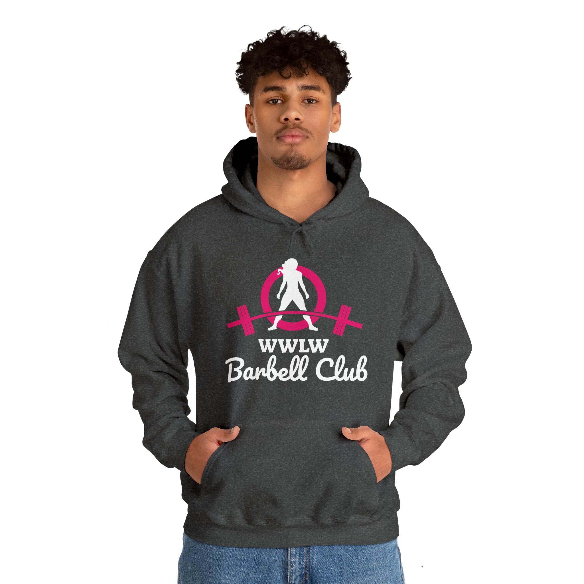 Barbell Club Classic Logo - Unisex Heavy Blend Hooded Sweatshirt