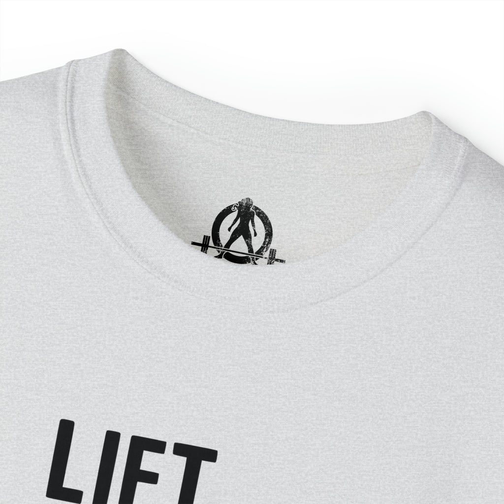 Lift Heavy Pet Cats - Unisex Ultra Cotton Tee - Black Logo