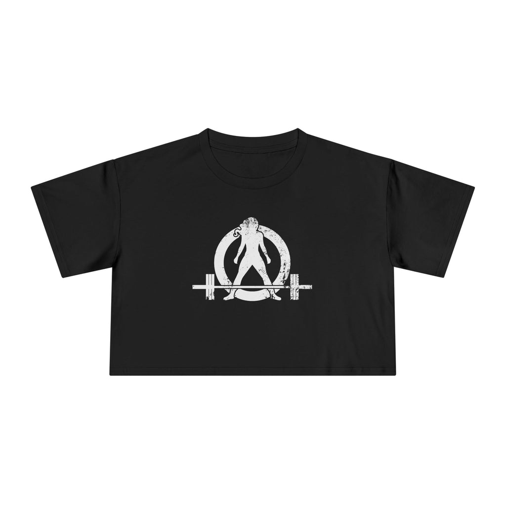 Women's Crop Tee - Women's Cropped Tee - Distressed Collection