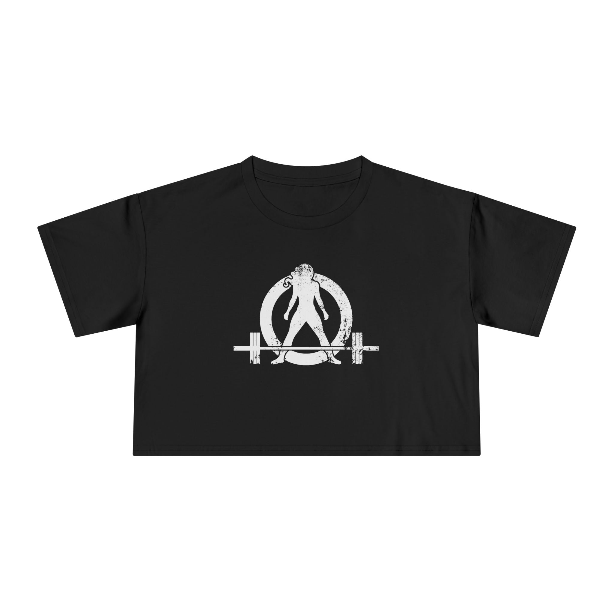 Women's Crop Tee - Women's Cropped Tee - Distressed Collection