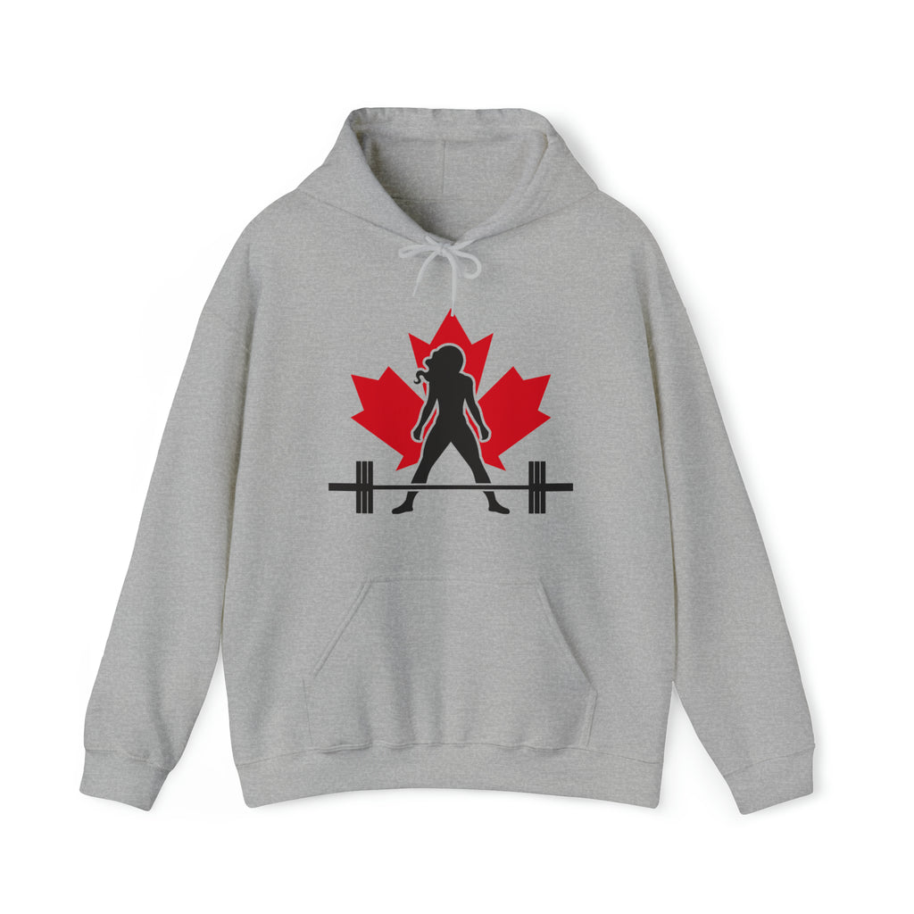 Canada Logo - Unisex Heavy Blend Hooded Sweatshirt - Canada Logo Light - Plain Back