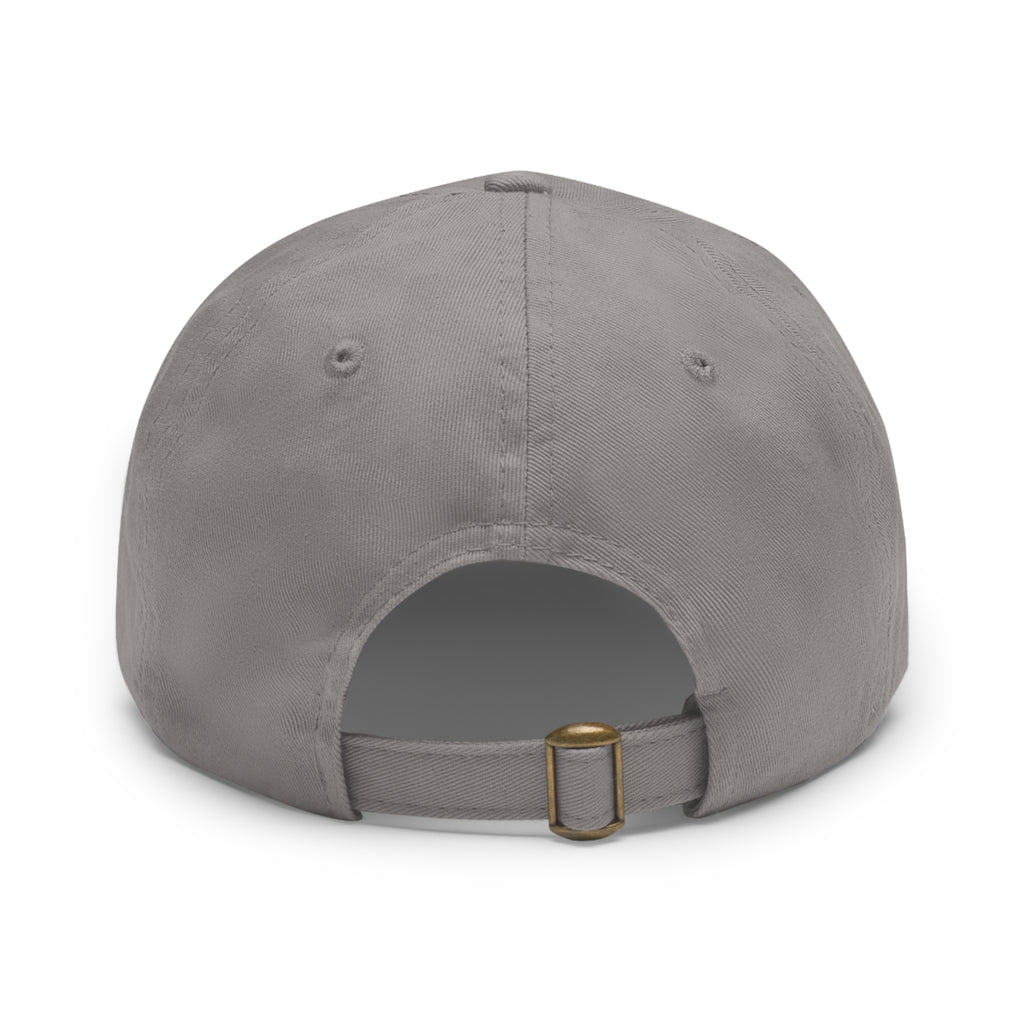 I Could Hip Thrust You - Dad Hat with Leather Patch (Rectangle) - White Font