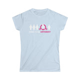 Dare To Be Different - Deadlift - Women's Softstyle Tee - Logo on Front