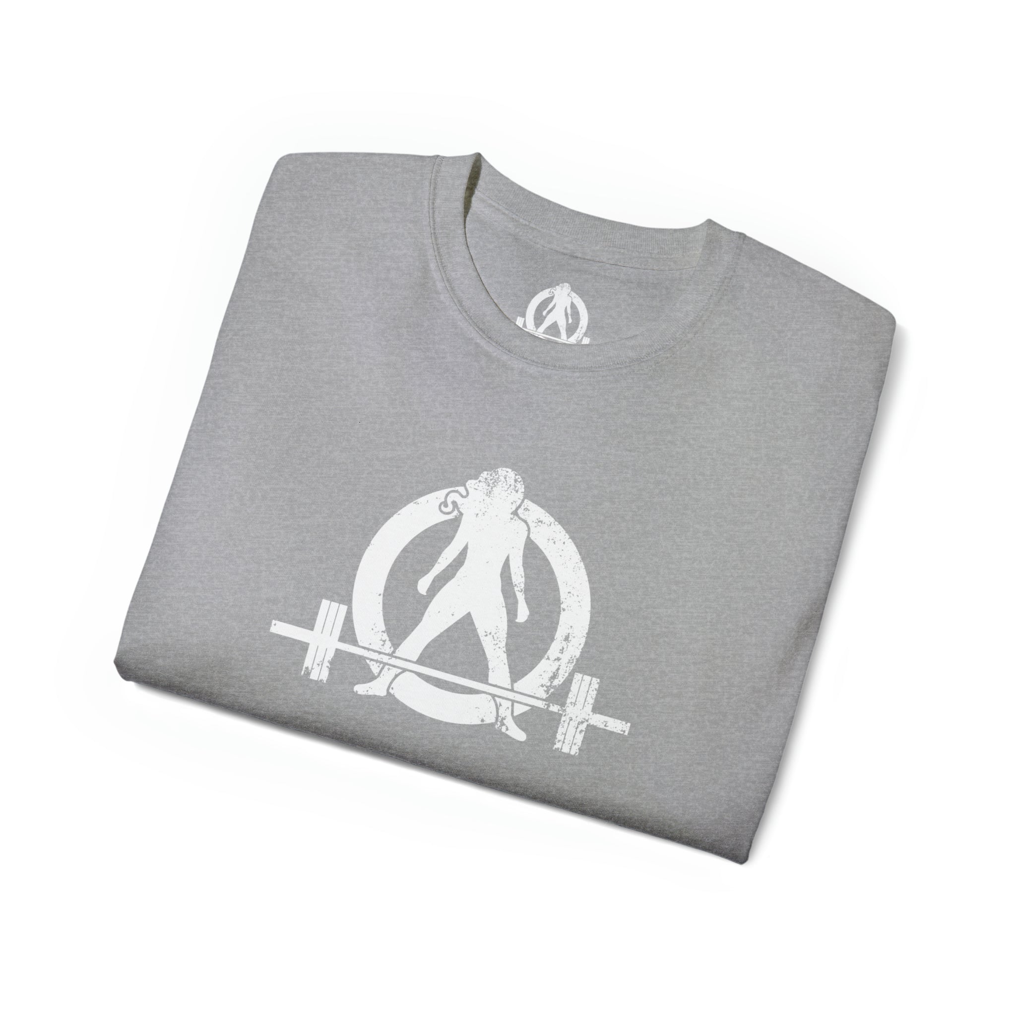 Distressed - Unisex Ultra Cotton Tee - White Logo
