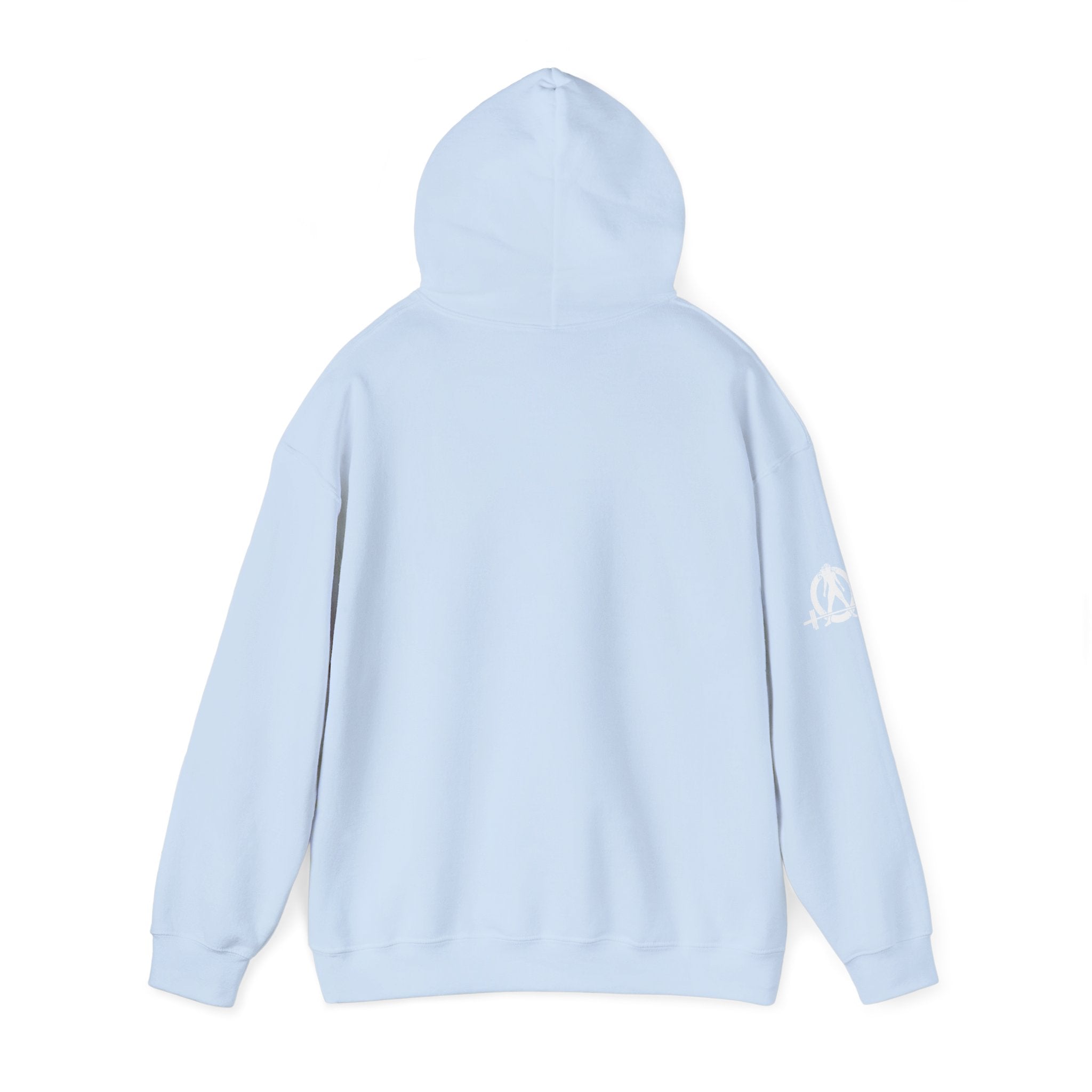 WWLW “I Could Deadlift You” Hoodie - Front White Logo Plain Back
