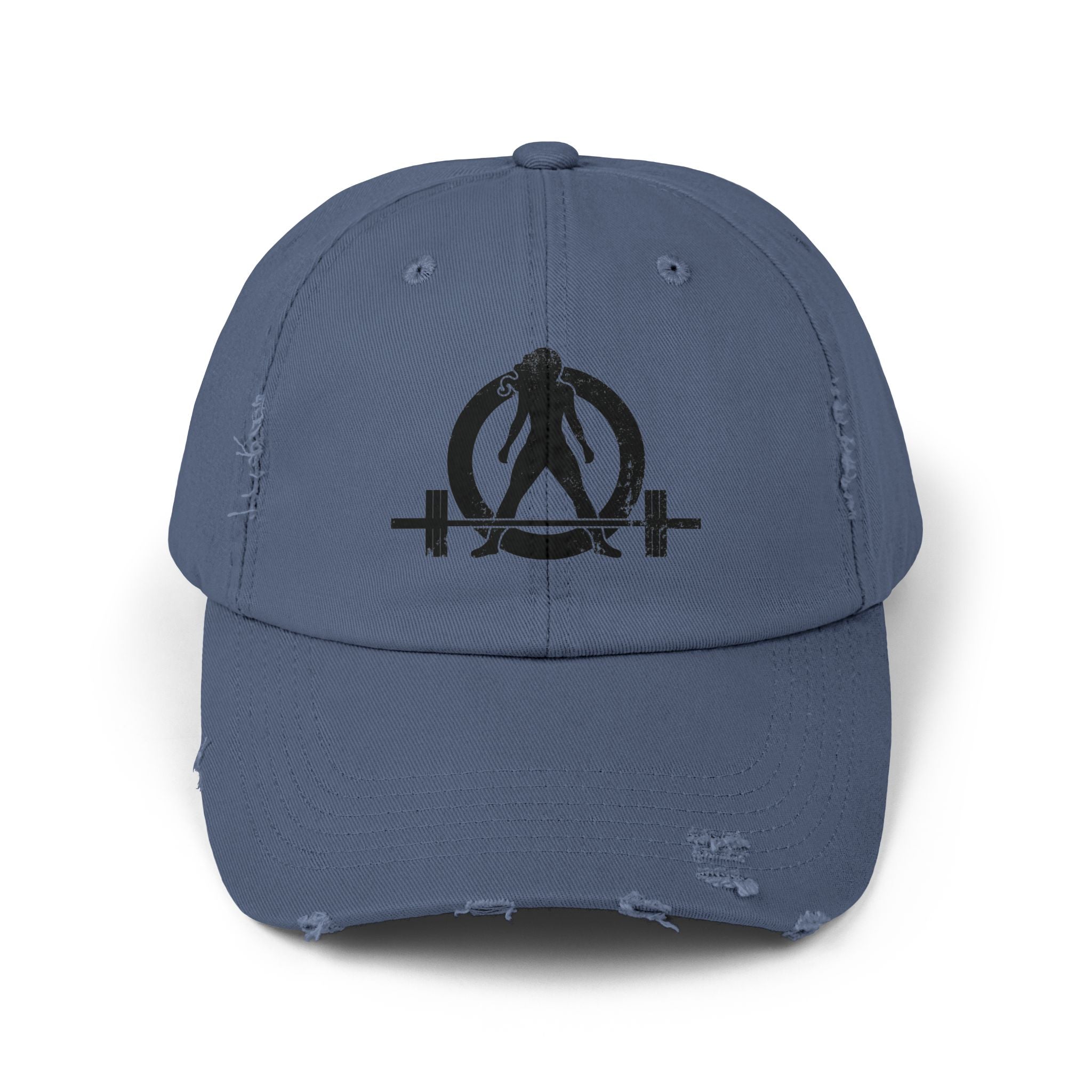 WWLW Unisex Distressed Cap - Classic Black Logo