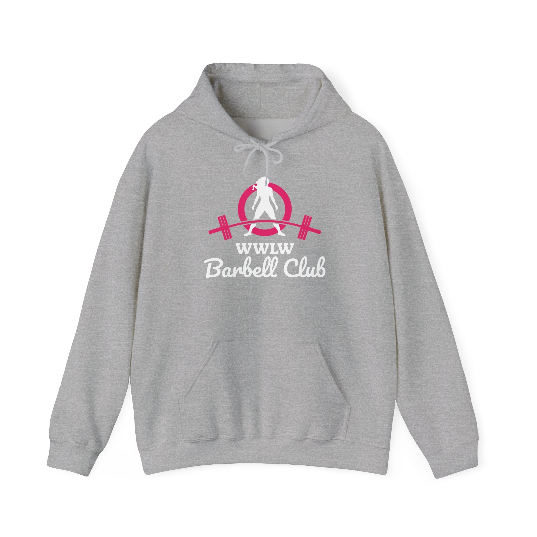 WWLW Barbell Club Hoodie — Classic Logo (Best Seller)
