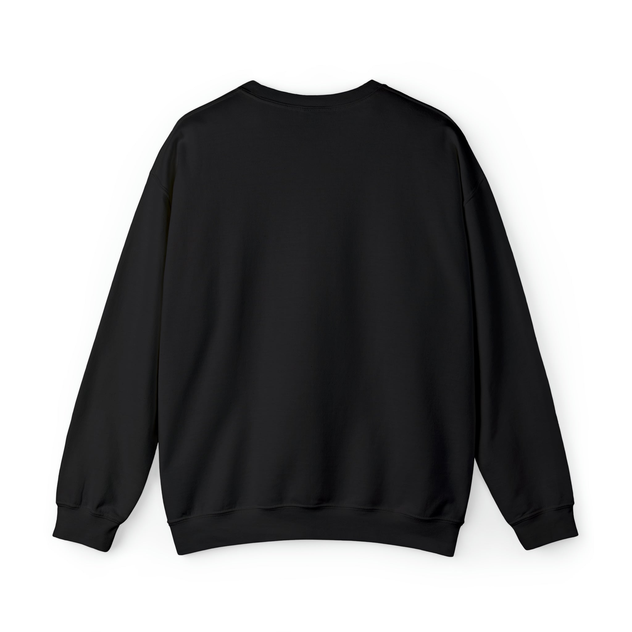 Unisex Heavy Blend™ Crewneck Sweatshirt - Distressed Logo - Plain Back