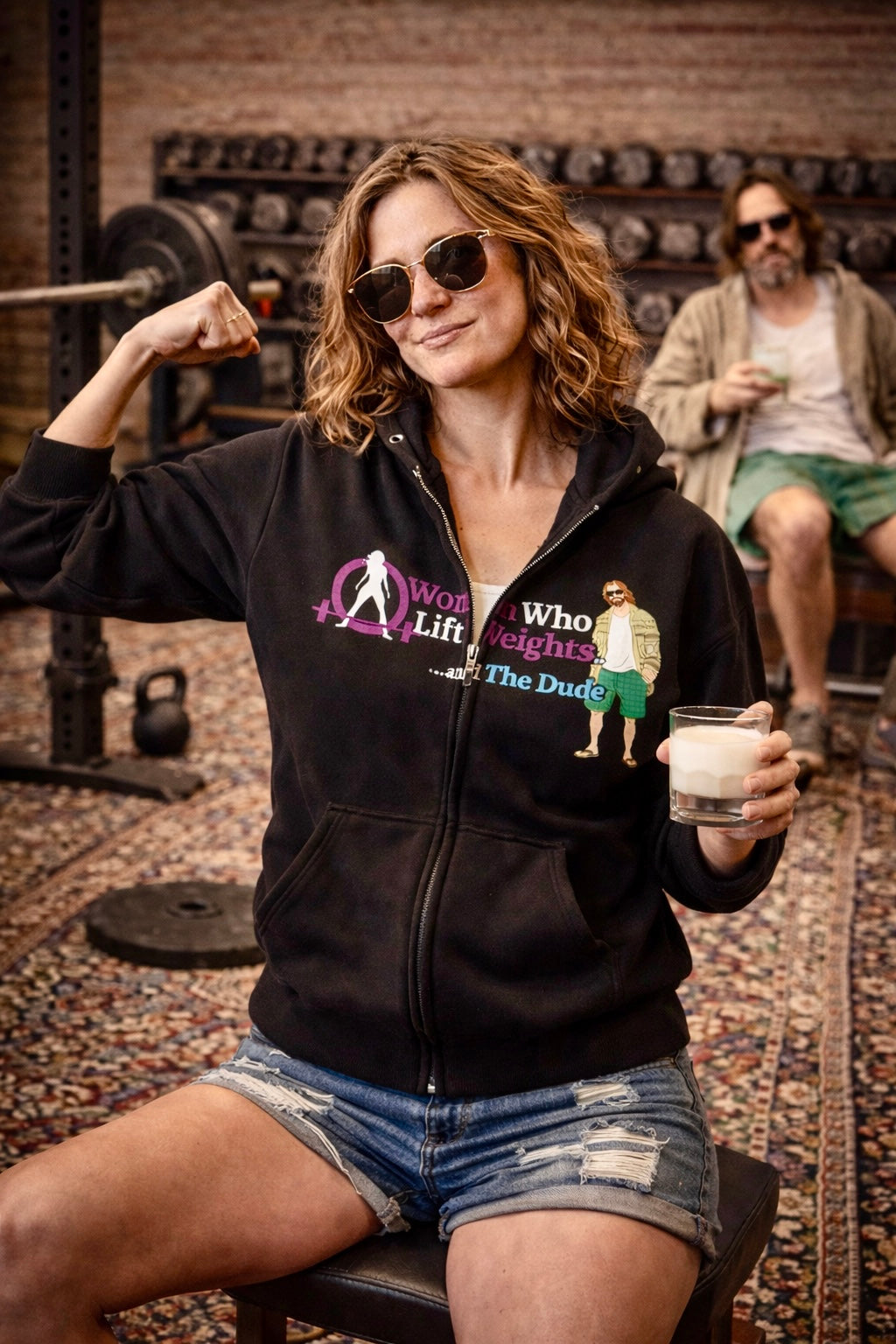 WWLW & The Dude - Zip Hoodie 😎