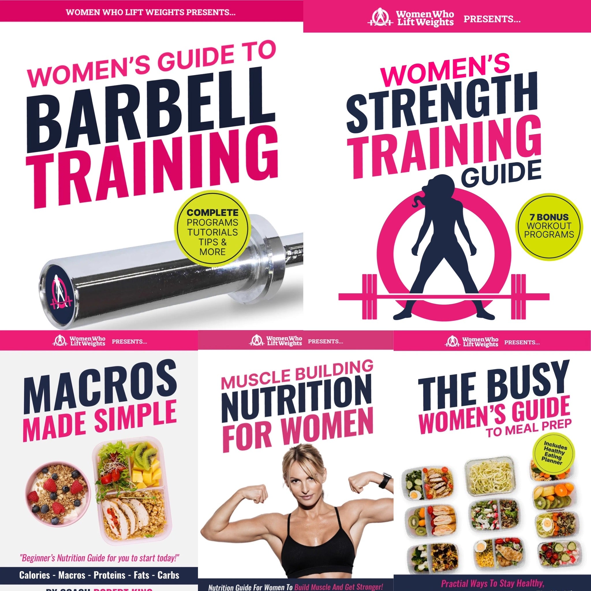 Barbell Training Guide - Bundle (5 E-Book Bundle)