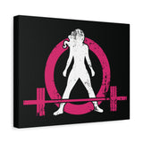 WWLW Distressed Logo - Fitness Motivation - Canvas