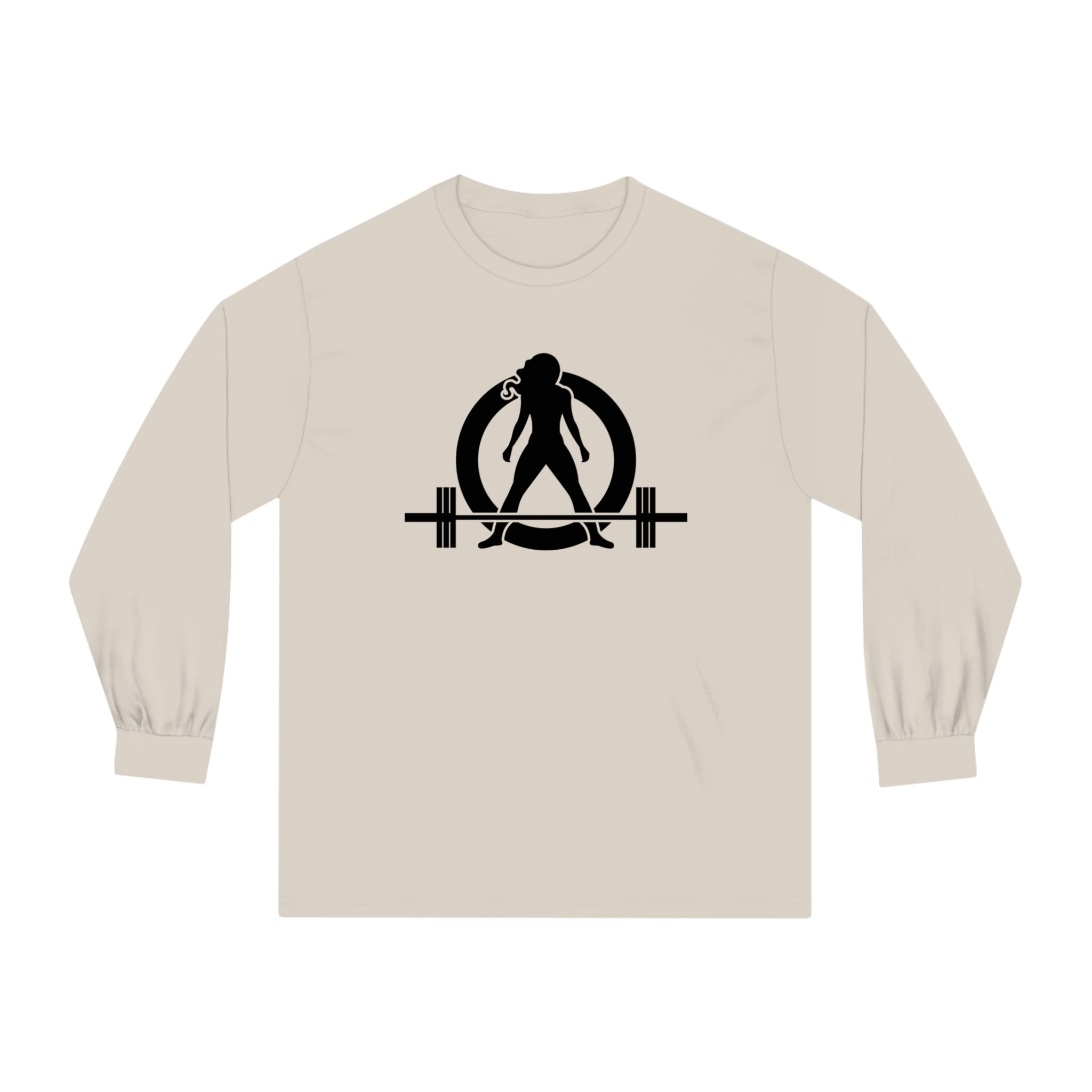 45 + 45 = 135 - Unisex Classic Long Sleeve T-Shirt - Black Print on Front & Back