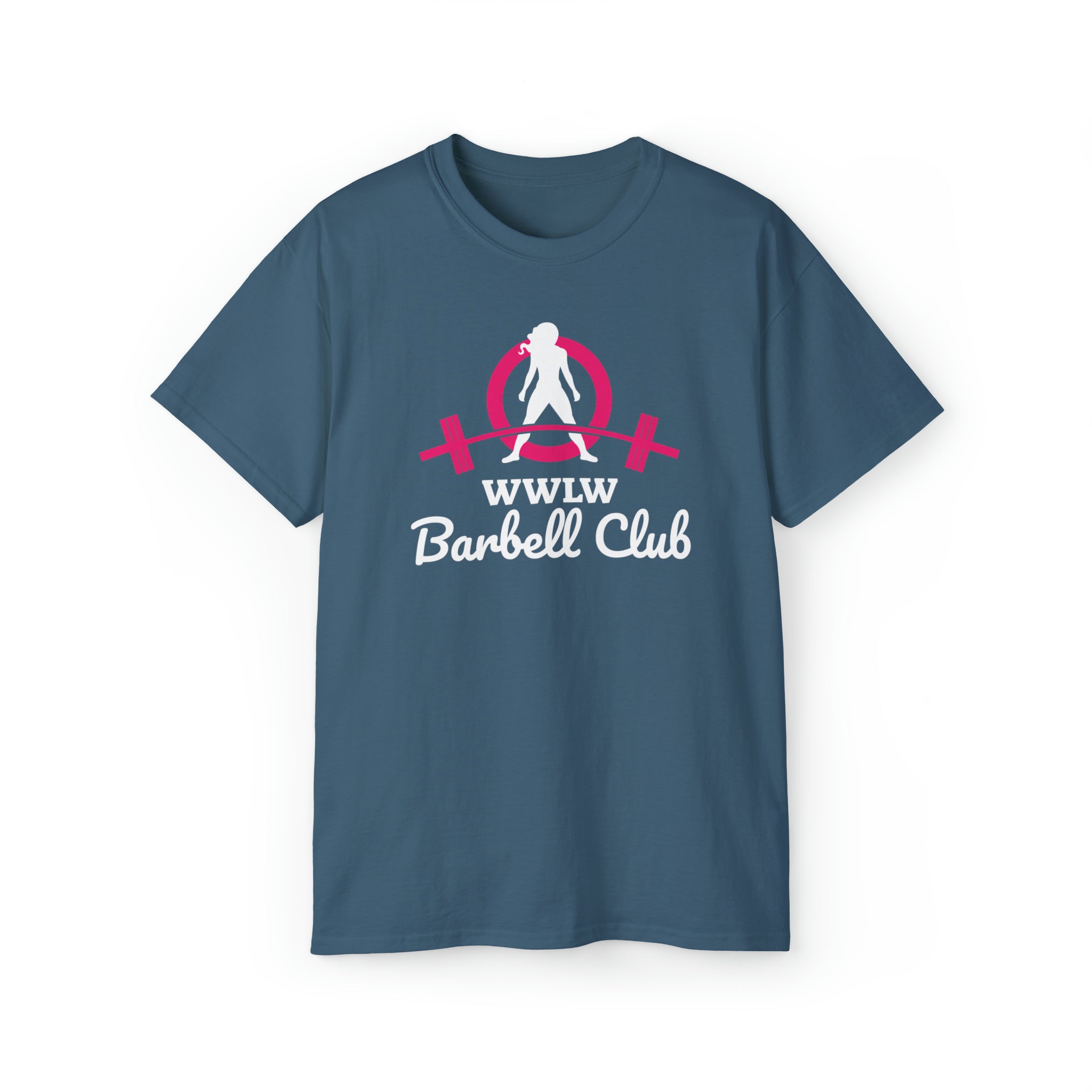 Barbell Club - Unisex Ultra Cotton Tee - Colored Logo Dark