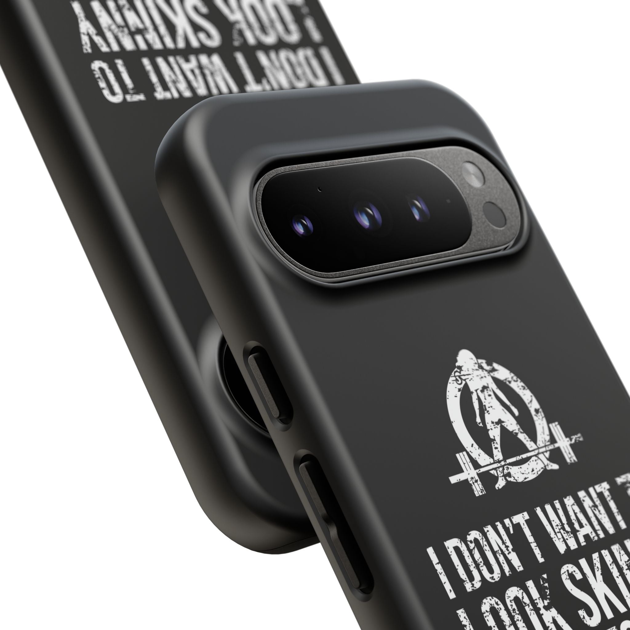 Tough Cases - I Don't Want To Look Skinny I Want To Look Like I Can Kick Your Ass - WWLW Logo