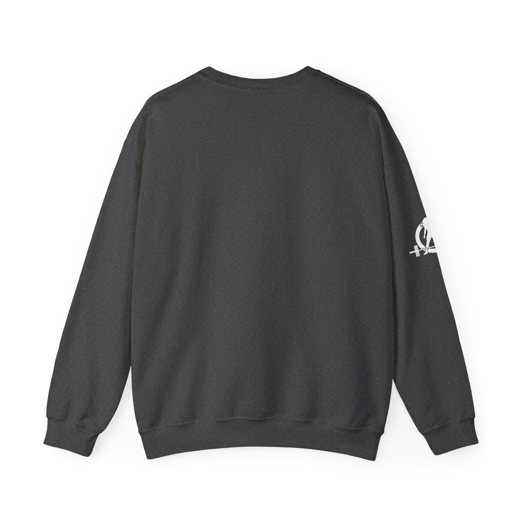 Dare To Be Different - Flex - Unisex Heavy Blend™ Crewneck Sweatshirt - Front  Logo Plain Back