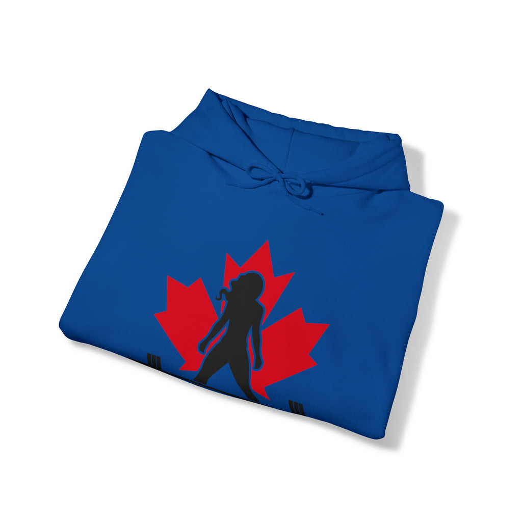 Canada Logo - Unisex Heavy Blend Hooded Sweatshirt - Canada Logo Light - Plain Back