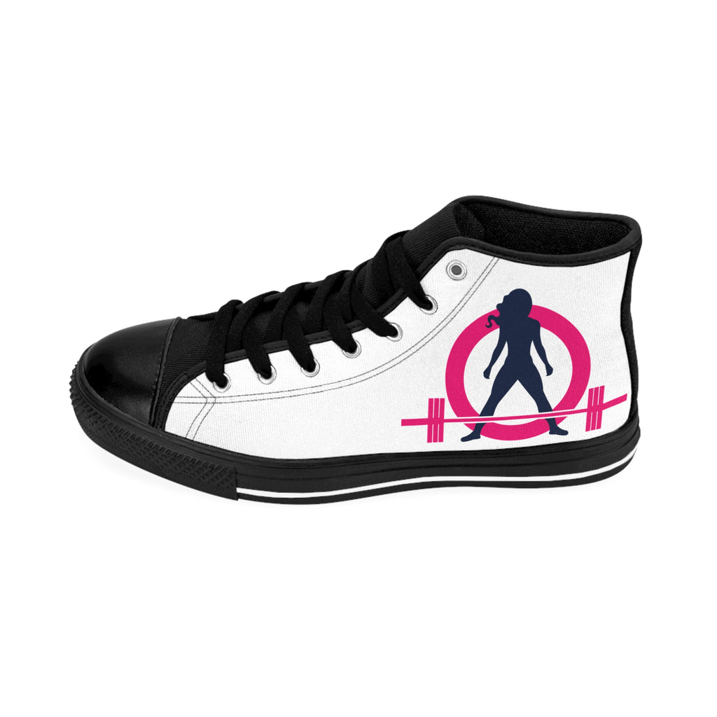 Women's Classic White Sneakers - Classic Logo