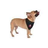 Pet Bandana - Black Classic Logo Small