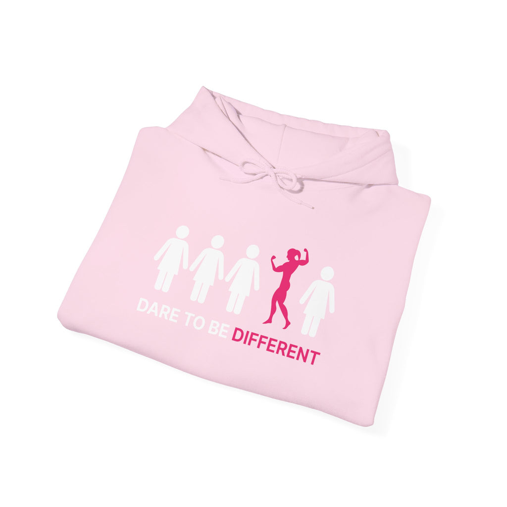 Dare To Be Different Flex - Unisex Heavy Blend Hooded Sweatshirt -  Print on Front & Back