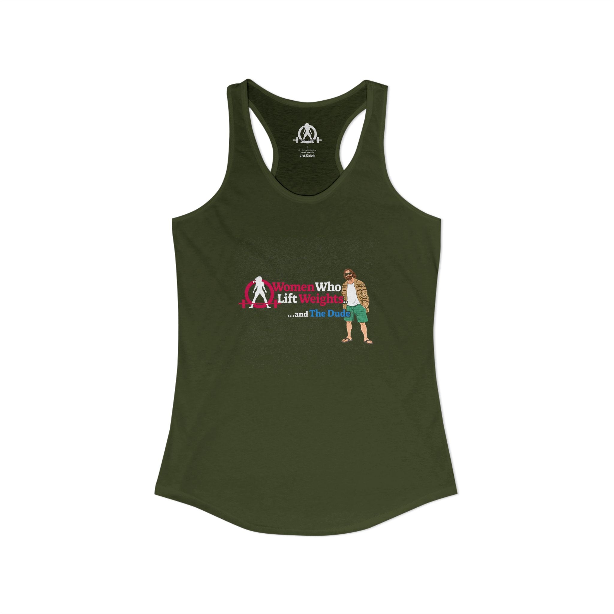 WWLW & The Dude Collection - Women's Ideal Racerback Tank