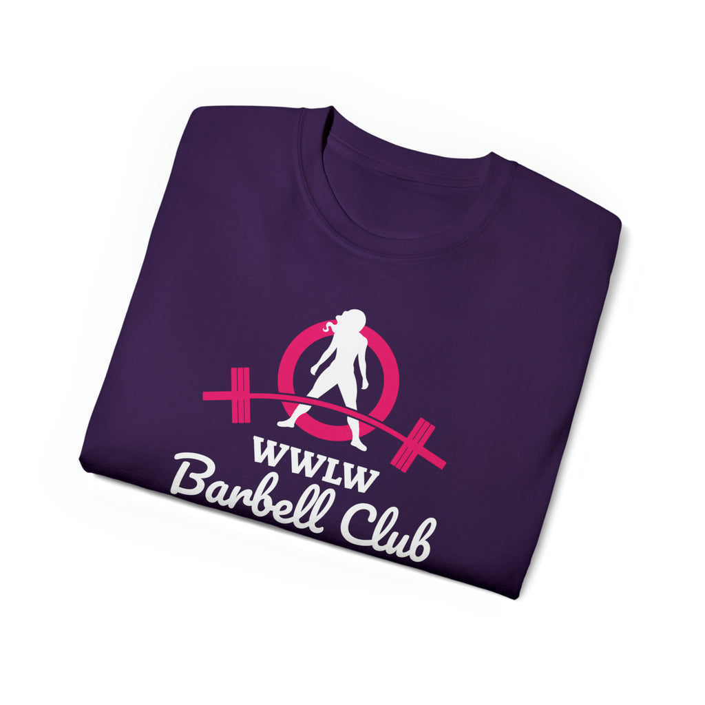 Barbell Club - Unisex Ultra Cotton Tee - Colored Logo Dark