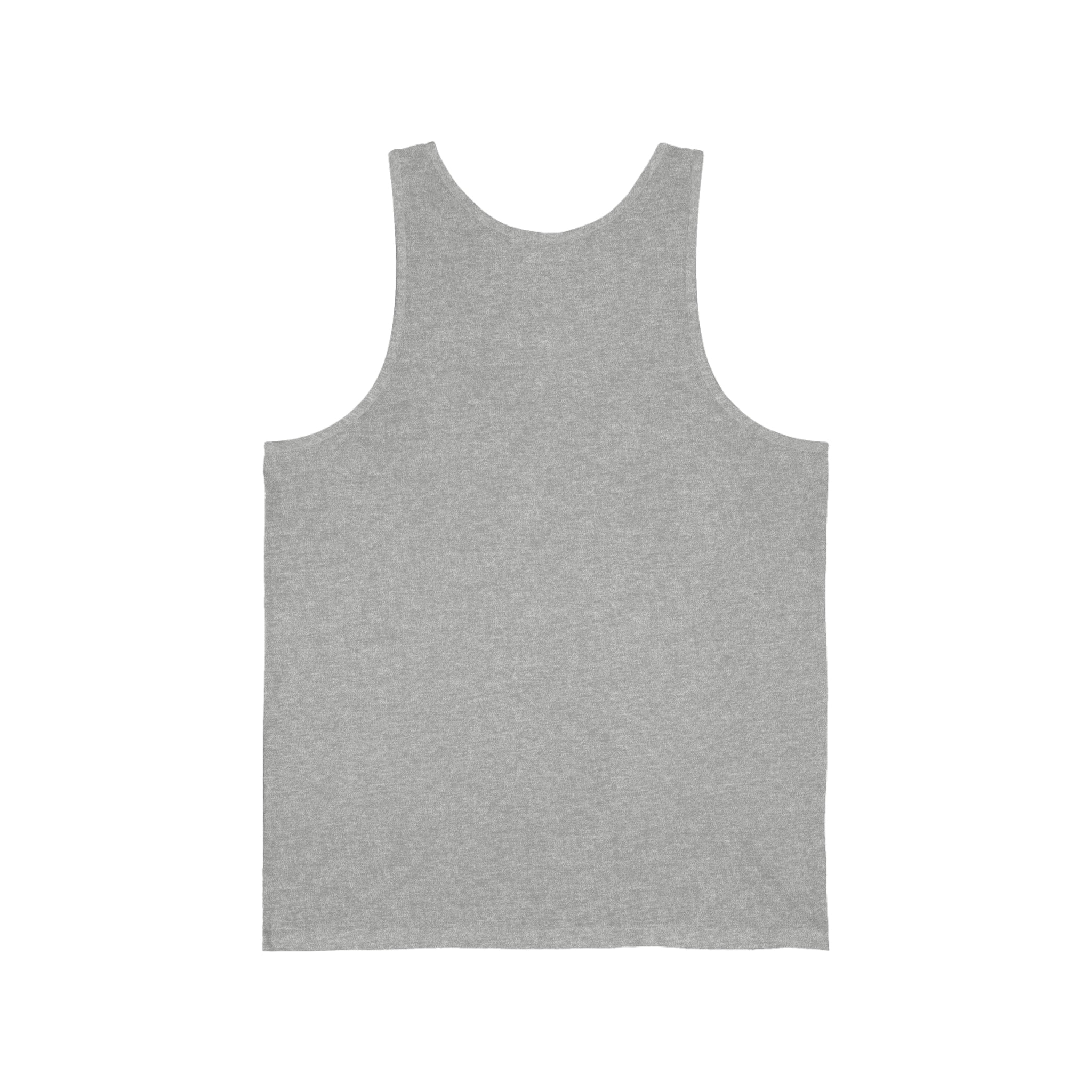 Iron Sharpens Iron. - Unisex Jersey Tank - Black Font - Print On Front