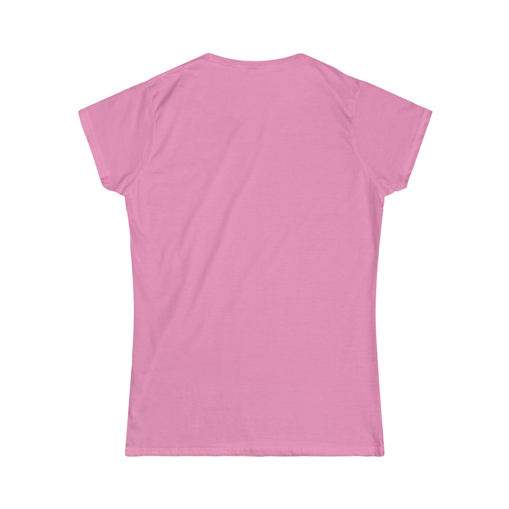 I Could Deadlift You - Women's Softstyle Tee - Plain Back - Black Logo