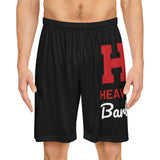 HW Barbell Club - Basketball Shorts (AOP) - Large Print