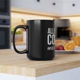 COFFEE and a Barbell -15oz Mug