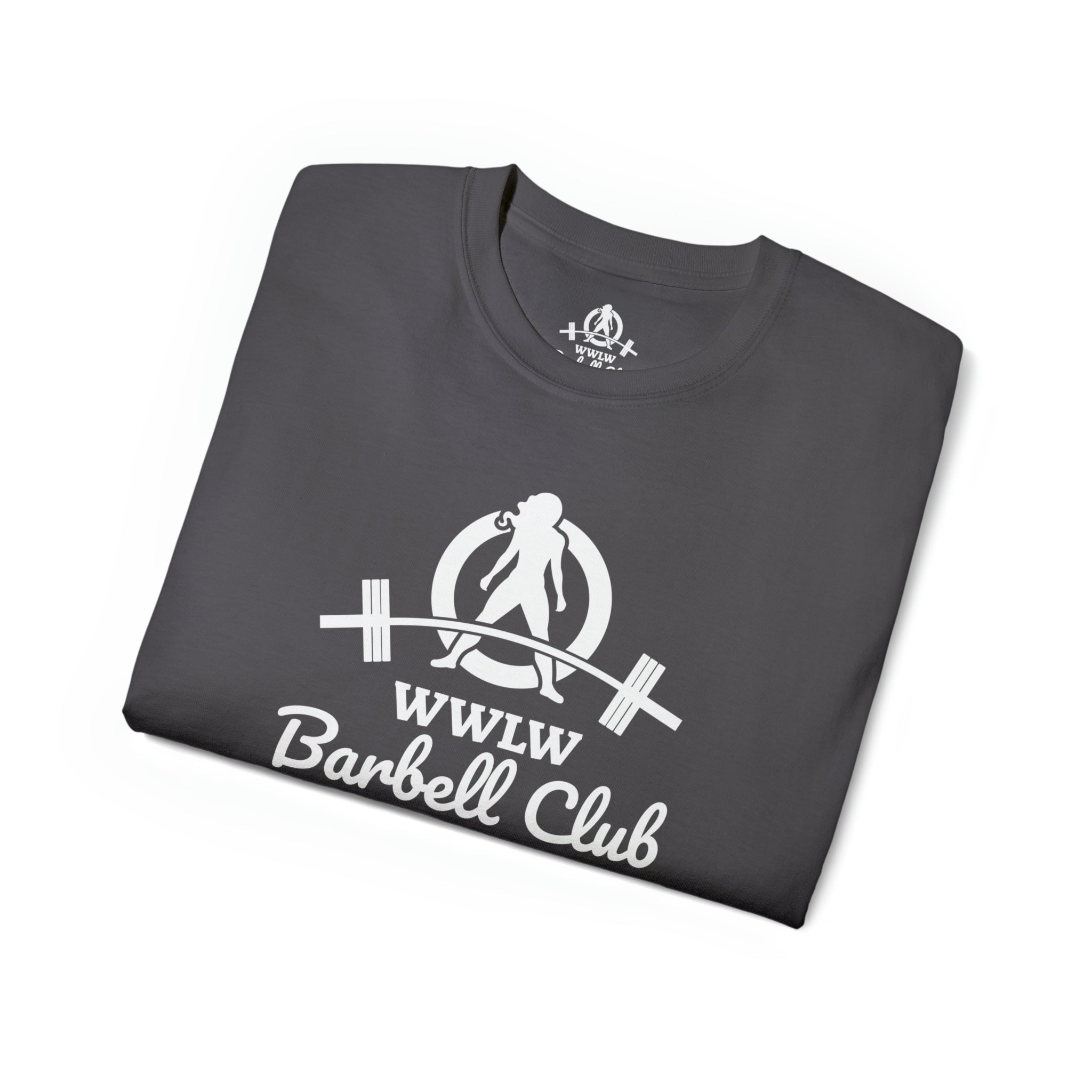 Barbell Club - Unisex Ultra Cotton Tee - White Logo
