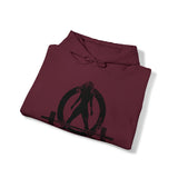 Distressed Logo - Unisex Heavy Blend Hooded Sweatshirt - Black Logo  (BEST SELLER)