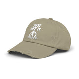 Just Lift It - Unisex Distressed Cap