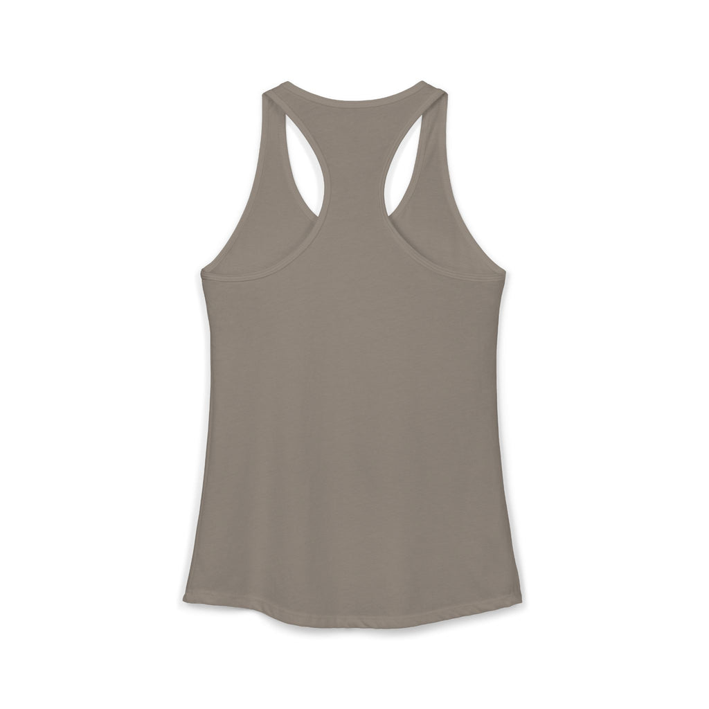 Lift Weights & Hang Out With My Dog  - Dark Logo - Women's Ideal Racerback Tank