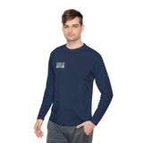 Star Barbell - Unisex Lightweight Long Sleeve Tee - Front Right Chest