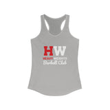 Heavy Weights Barbell Club - Women's Ideal Racerback Tank - Classic Logo