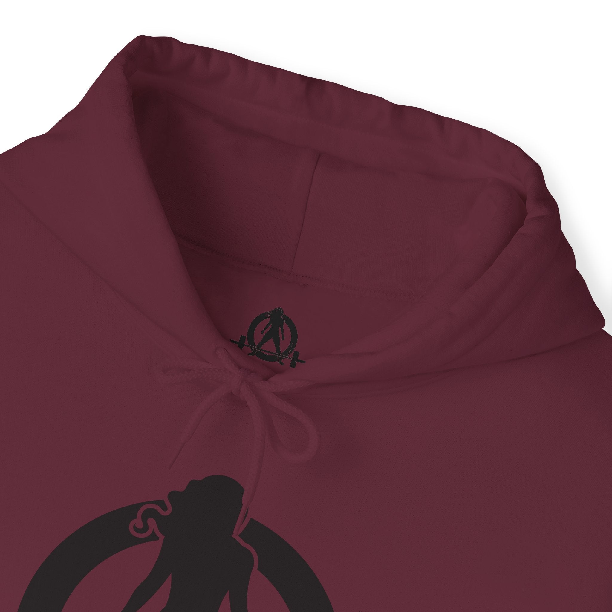 Iron Sharpens Iron - Unisex Heavy Blend Hooded Sweatshirt - Black Print on Front & Back