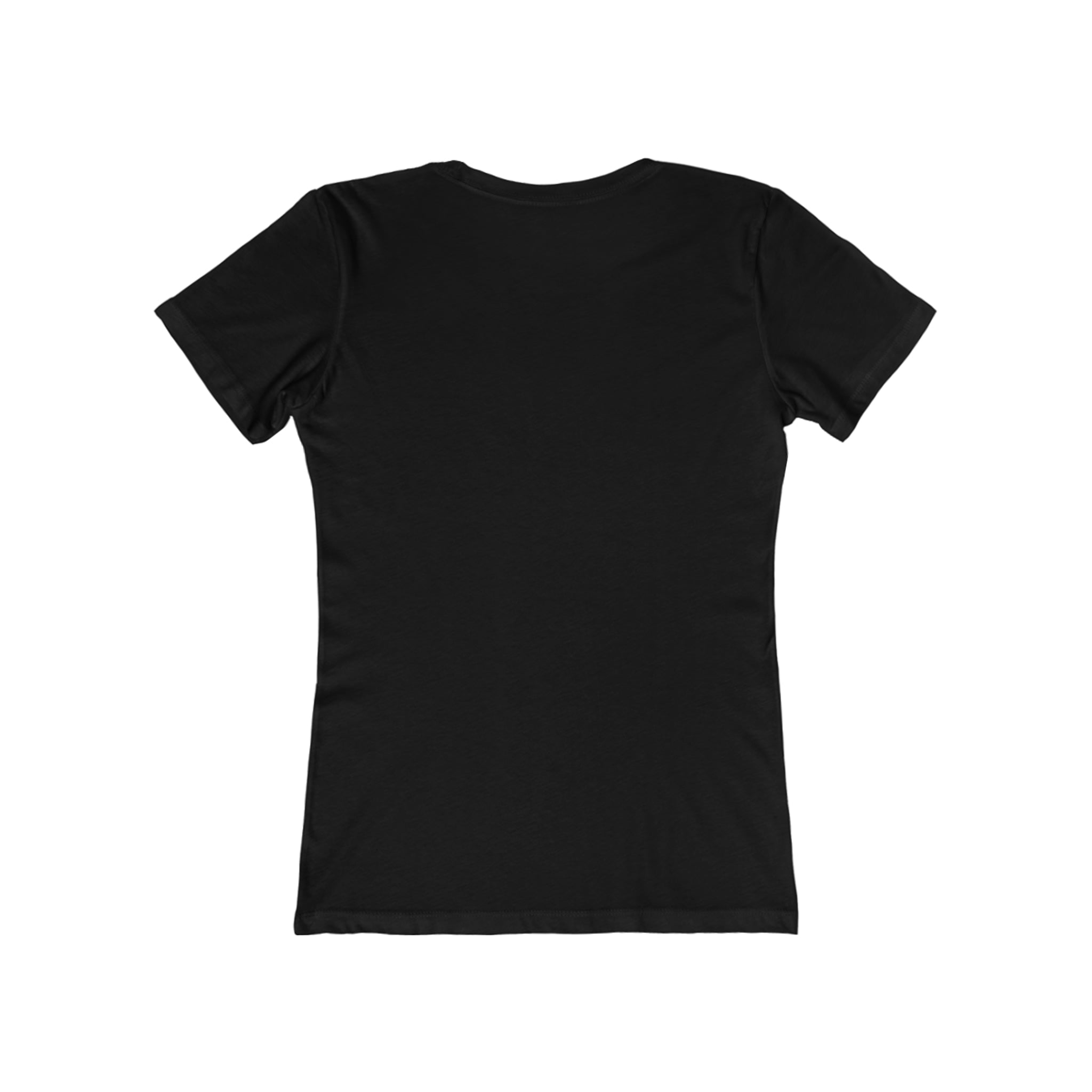 Women's The Boyfriend Tee - Canada Dark Logo - Plain Back