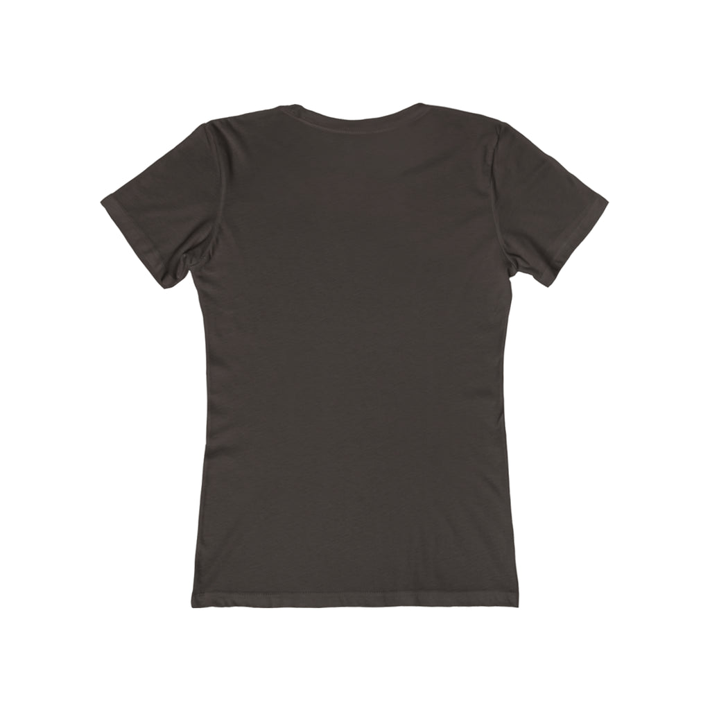 Women's The Boyfriend Tee - Canada Dark Logo - Plain Back