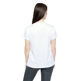 Women's Sports Jersey (AOP) - White - Color Distressed Logo