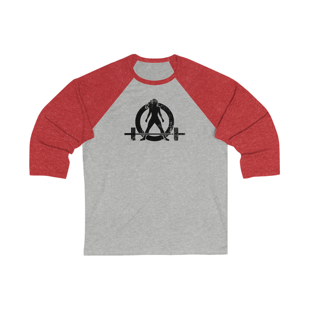 Unisex 3\4 Sleeve Baseball Tee - Strong Is Beautiful